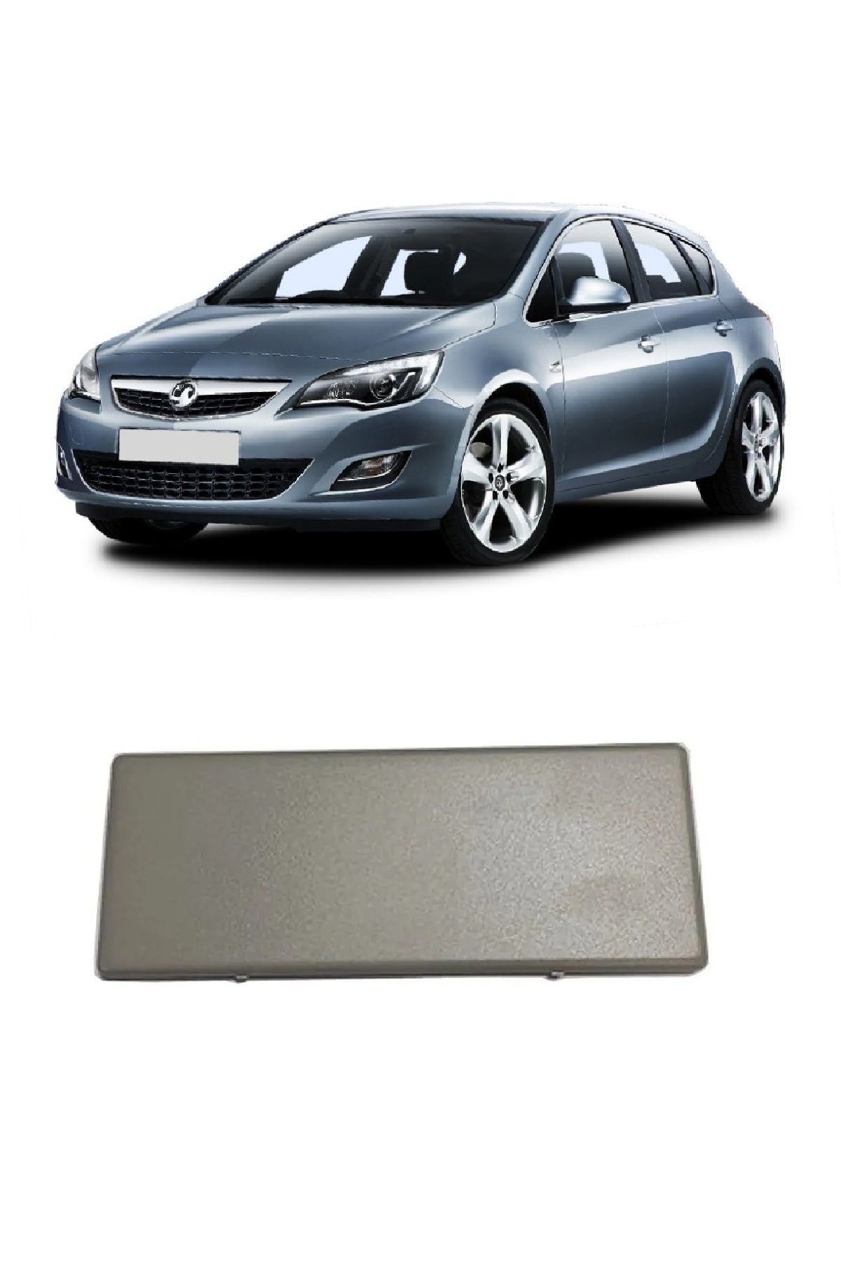 CMEPARTS Opel Astra J Hb & Sedan 2009-2019 Uyumlu Gri Güneşlik Makyaj Ayna Kapağı Sağ ve Sol Uyumlu 1 Adet