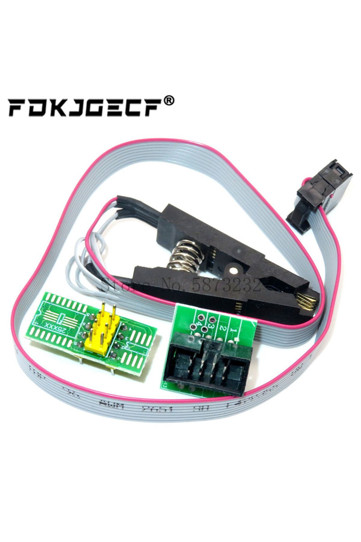 Choice-CH341A 24 25 Series EEPROM Flash BIOS USB Programmer Module + SOIC8 SOP8 Test Clip + 1.8V adapter... 4