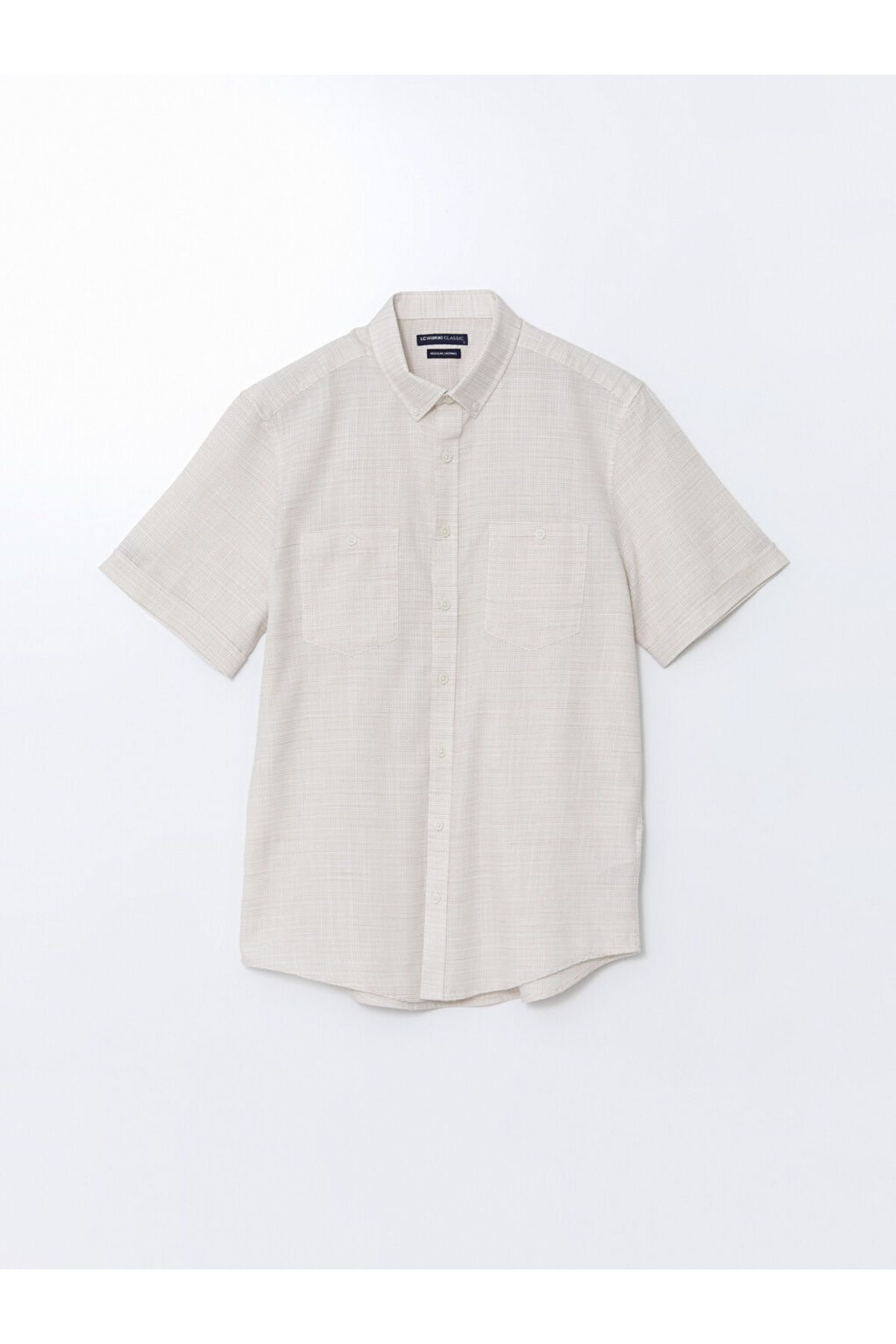 LC Waikiki Yeni Sezon Regular Fit Erkek Dokulu Gomlek - S5JJ70Z8