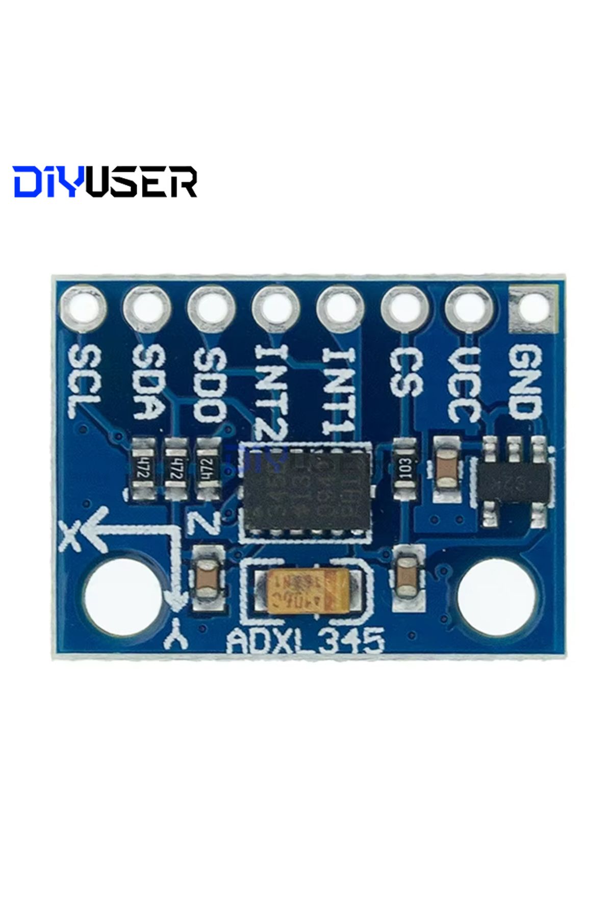Choice-DIYUSER GY-291 ADXL345 digital three-axis acceleration of gravity tilt module IIC/SPI transmissio... 6