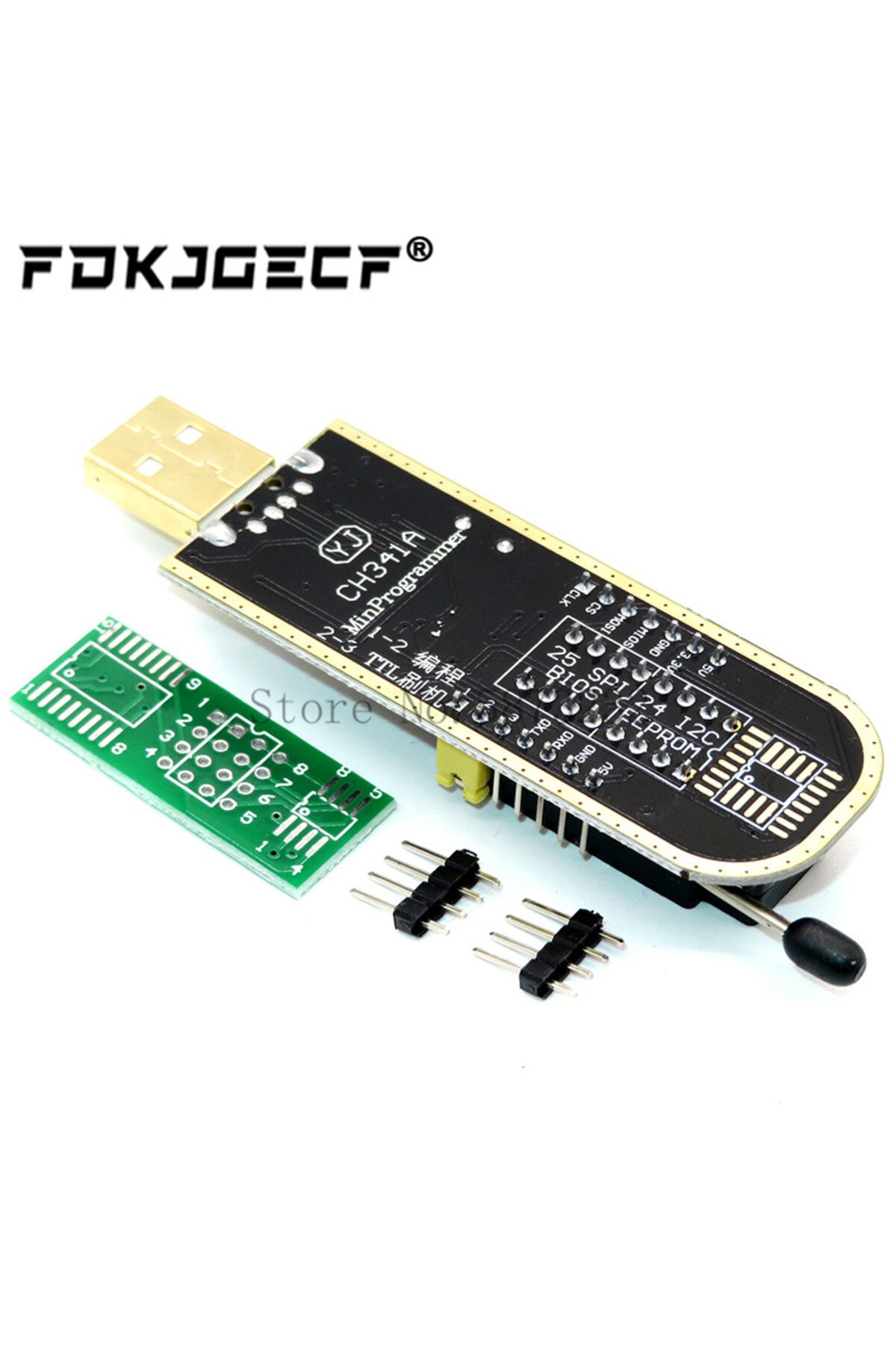 Choice-CH341A 24 25 Series EEPROM Flash BIOS USB Programmer Module + SOIC8 SOP8 Test Clip + 1.8V adapter... 3
