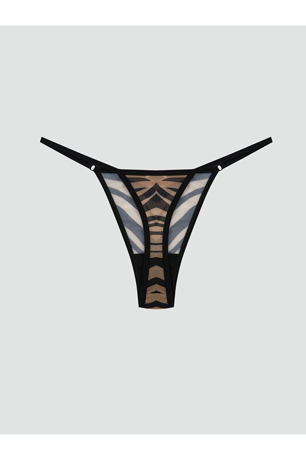 LC Waikiki-New Season Leopard Pattern Fancy Thong Panties - S5Ph66Z8 2