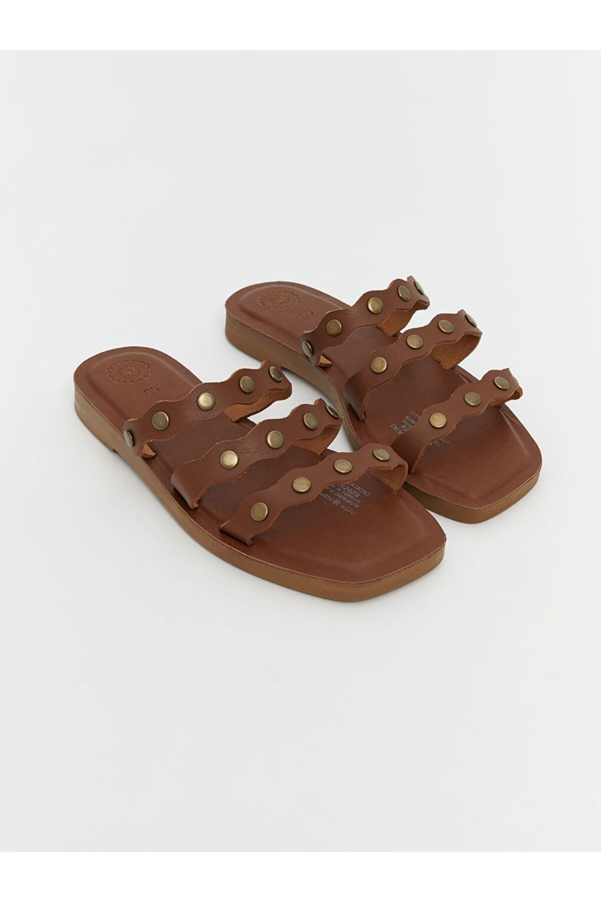 LC Waikiki Yeni Sezon Suet Gorunumlu Kadin Terlik - S5JI20Z8