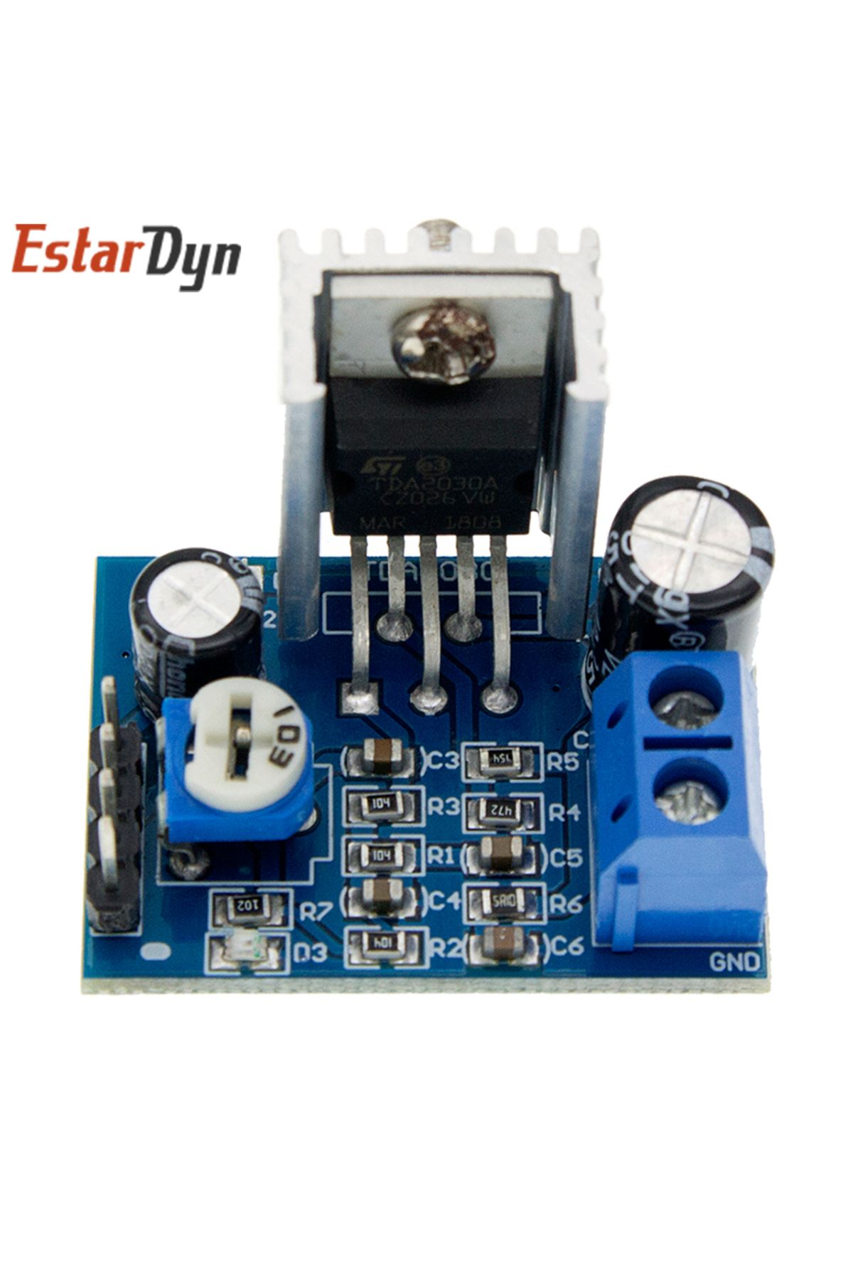 Choice-TDA2030 Module Power Supply TDA2030 Audio Amplifier Board Module TDA2030A 6-12V Single 4