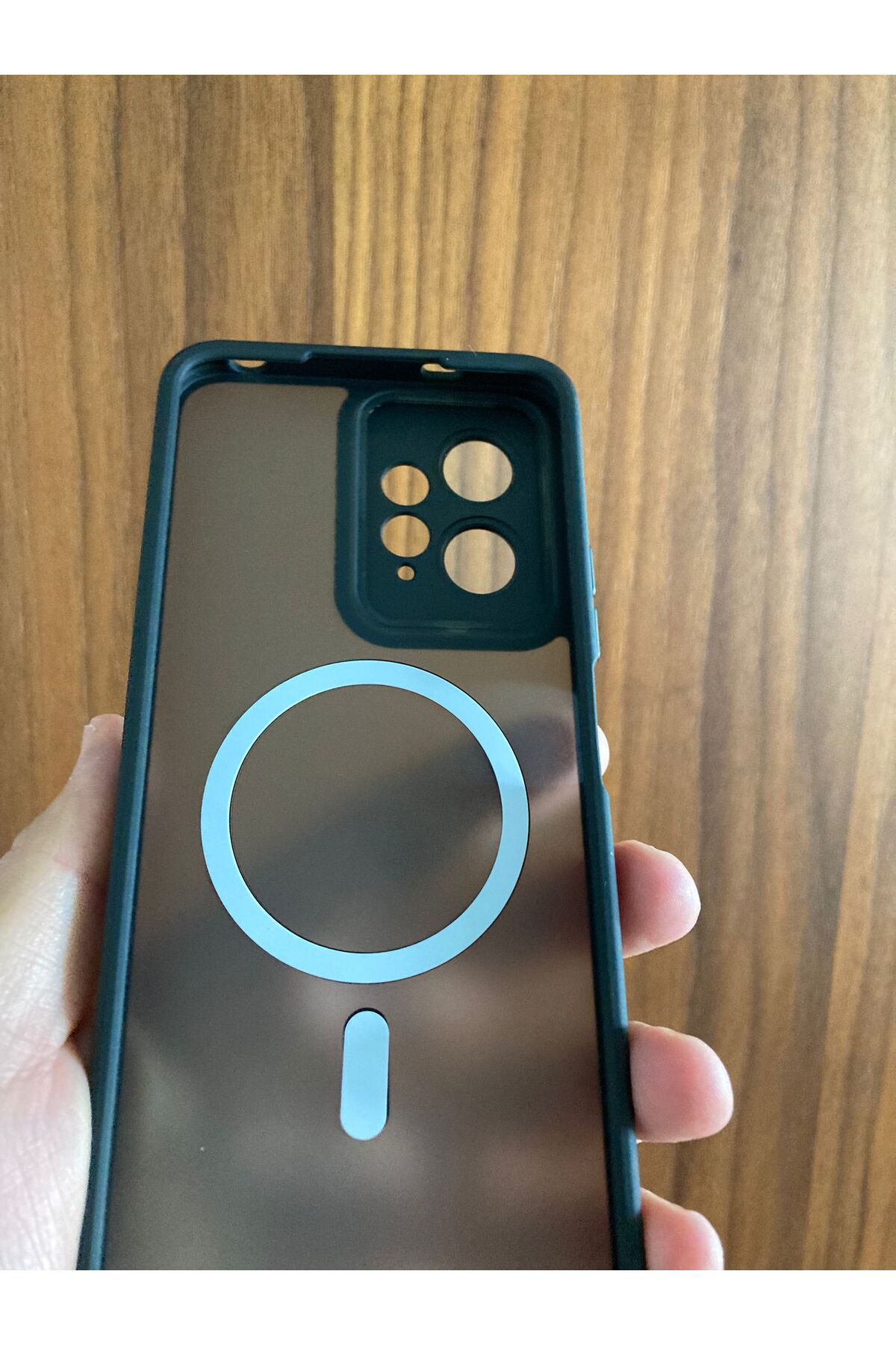 Newon XİAOMİ REDMİ NOTE 12 4G MAGSAFE DESTEKLİ BUZLU SİLİKON TELEFON KILIFI KAPAK