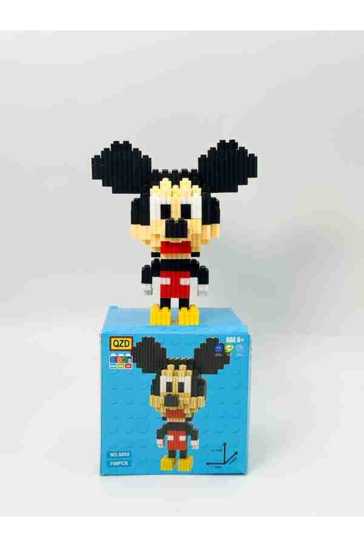 EMAON 750 Parçalı Mini Blok 3D Yapı Oyuncağı - 15x15 cm - Çocuk ve Yetişkinler İçin Eğitici Montaj Seti