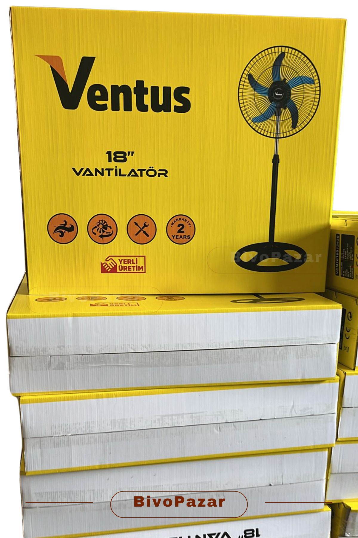 Ventus 18'' Ayaklı Vantilatör - Kaliteli Ve 2 Yıl Garantili
