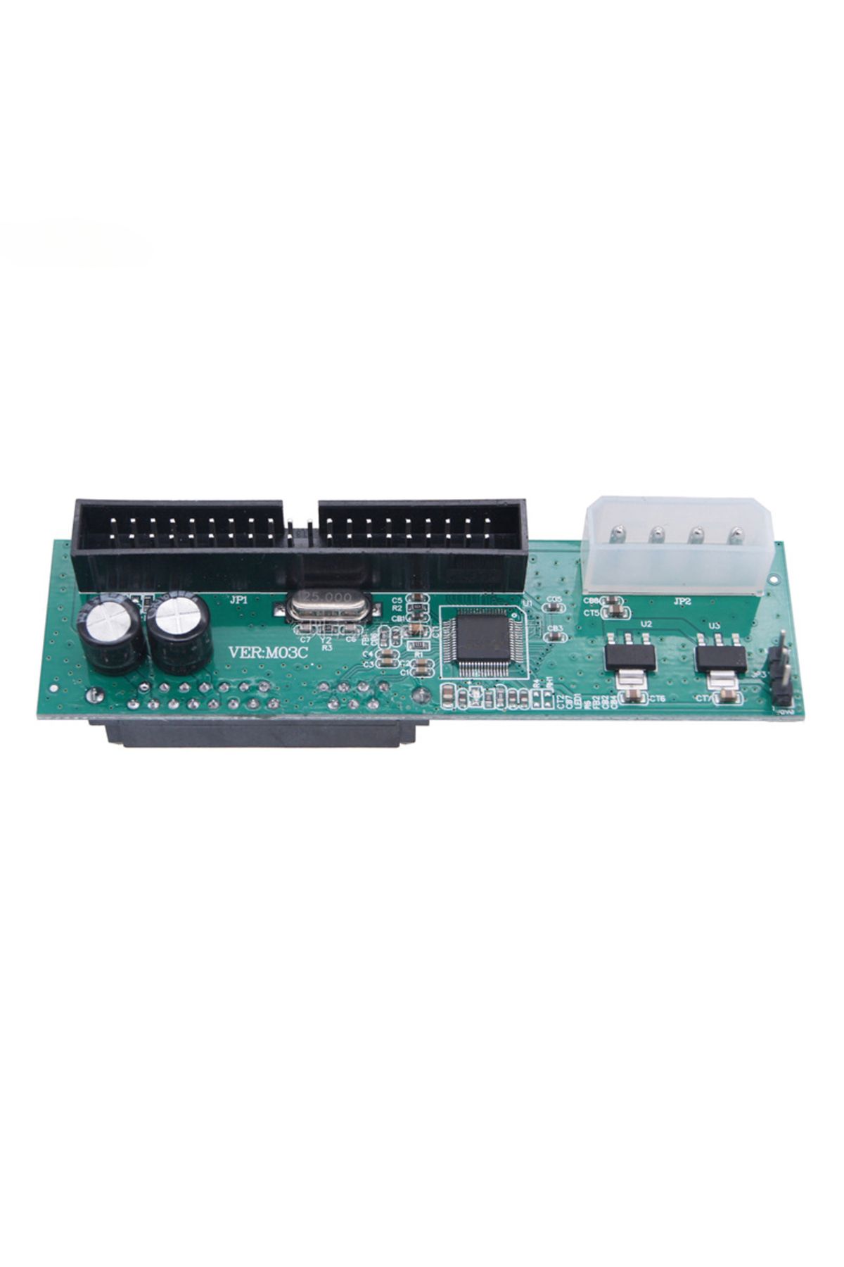 BSN-black SATA to IDE Adapter Interface Connector Converter Pata to Sata for 22Pin 2.5" 3.5" Serial ATA 1
