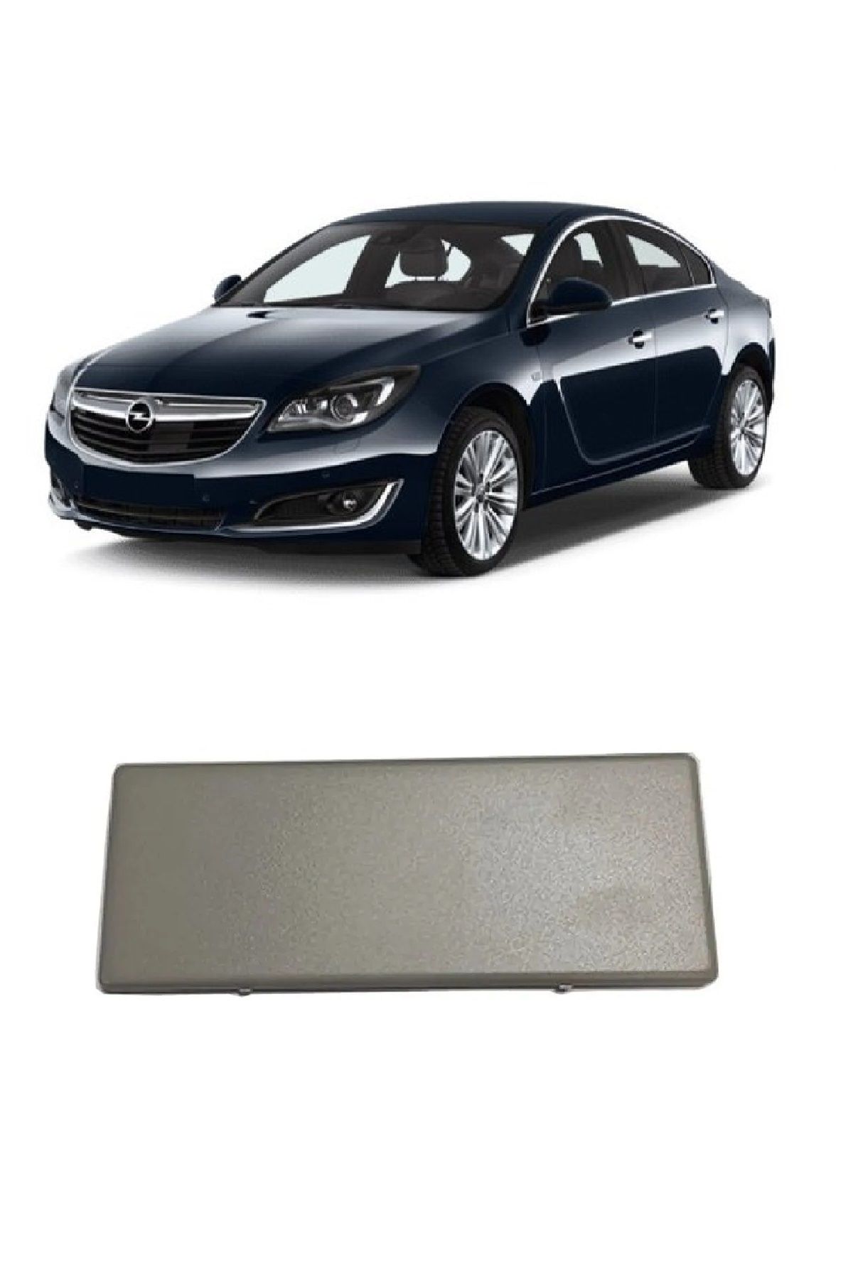 CMEPARTS Opel insignia A 2009-2013 Uyumlu Gri Güneşlik Makyaj Ayna Kapağı Sağ ve Sol Uyumlu 1 Adet 1437221