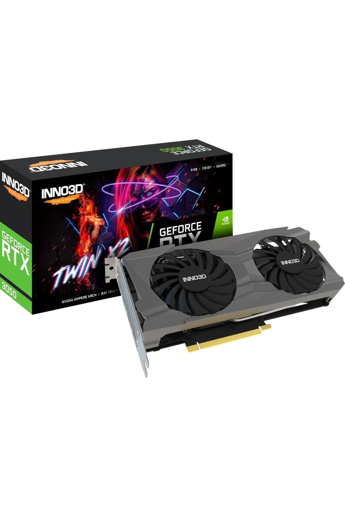 INNO3D-Geforce Rtx 3050 6Gb Gddr6 96Bit Twin X2 Graphics Card 5
