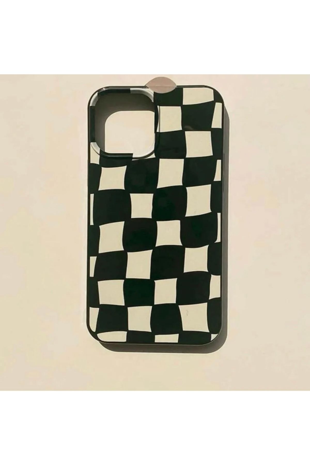 SEM STORE İPHONE 11 UYUMLU DAMA DESENLİ SİLİKON KILIF