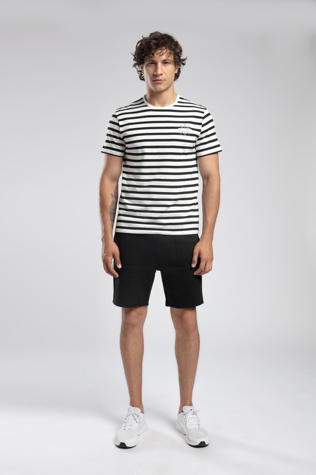 Lee Cooper Arne Erkek Şort Siyah