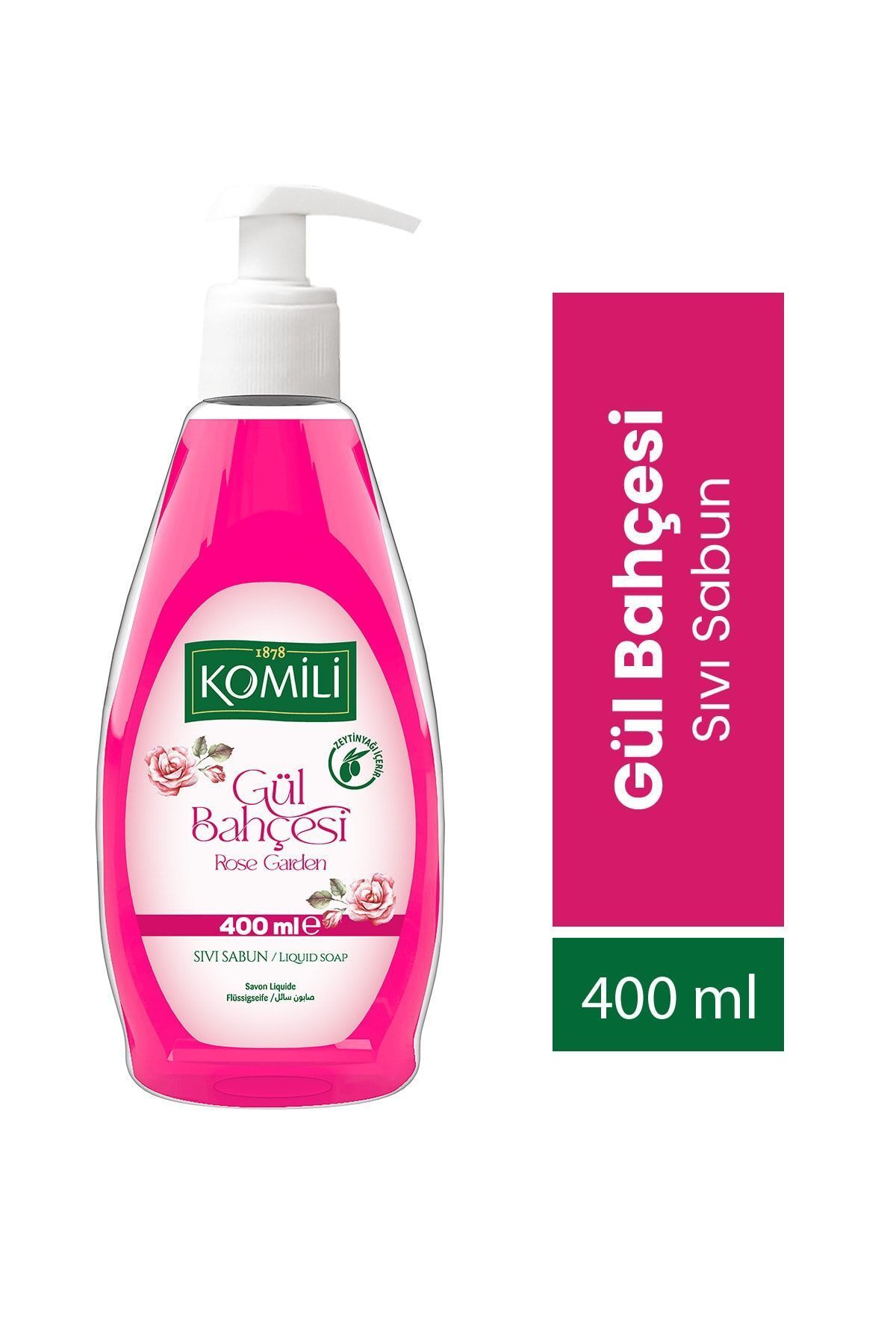 Komili Sıvı Sabun Gül Bahçesi 400 ml