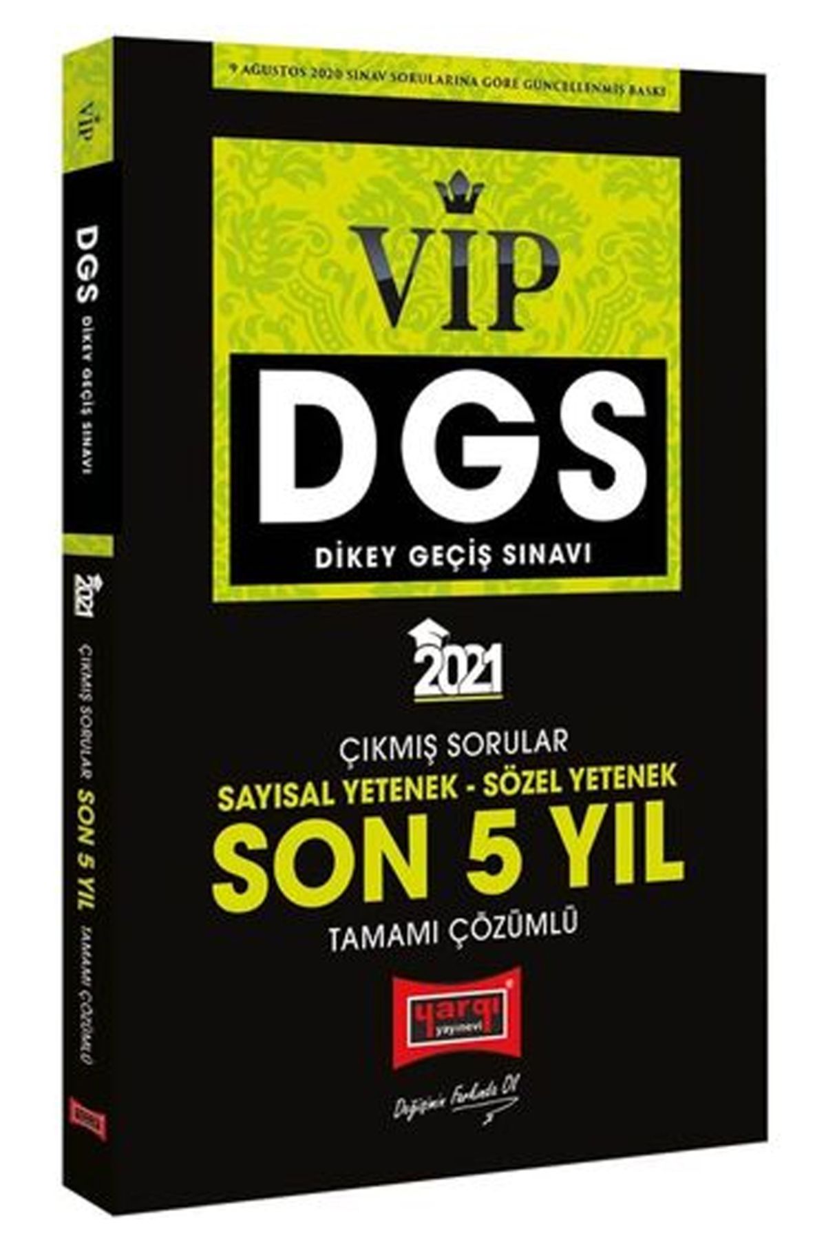 Altınpost Yayınları DGS VIP Sayısal Sözel Yetenek Son 5 Yıl Tamamı Çözümlü Çıkmış Sorular