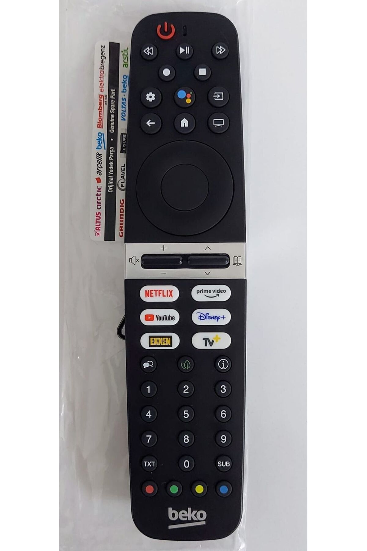 ÖZ BEYAZ EŞYA Beko Orijinal Televizyon Kumandası VS4187R-7