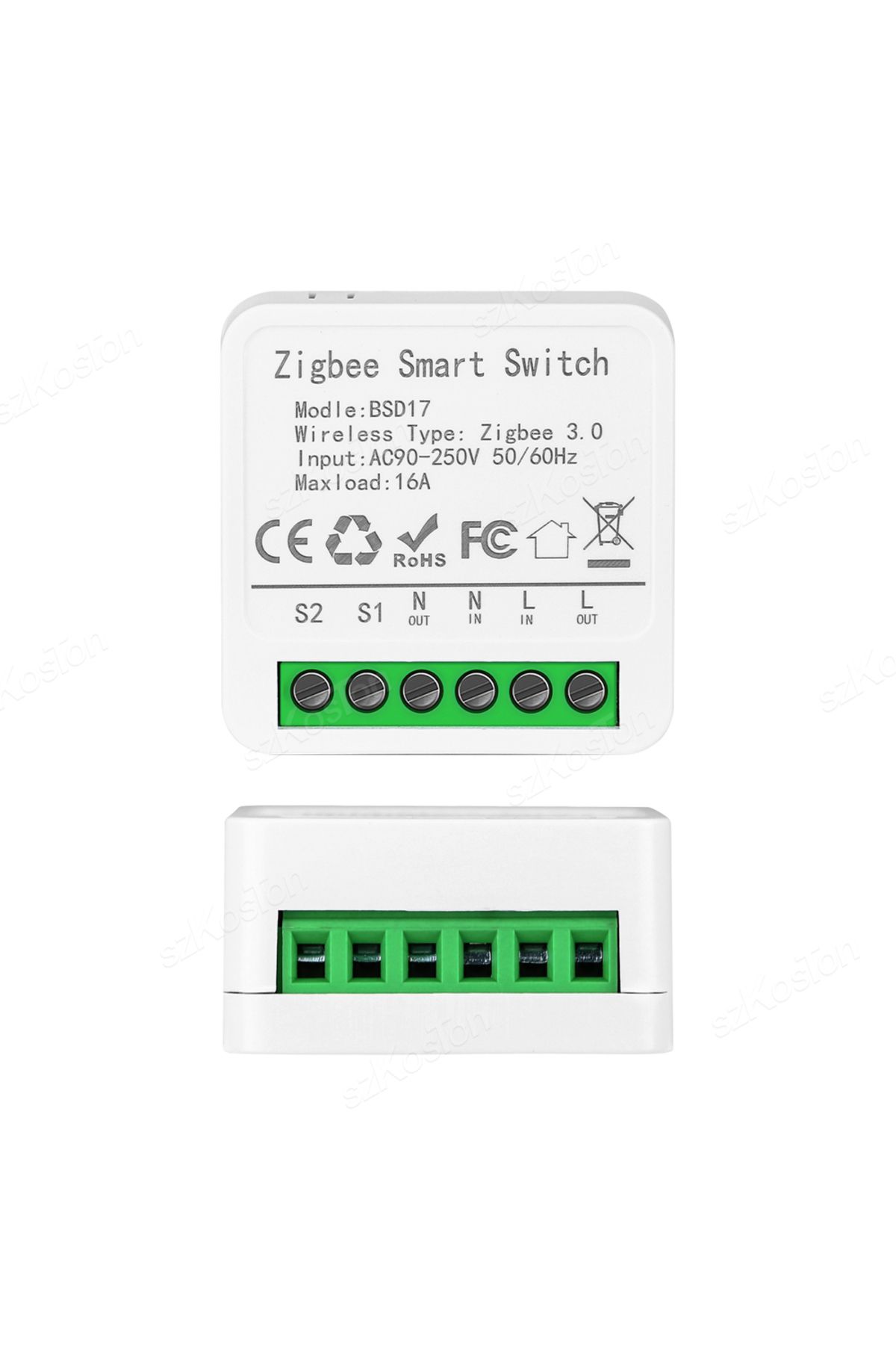 Choice-1pcs 16a Mini Zigbee Smart Switch Ewelink Smart Home Diy Breaker Relay For Smartthings Alice Alexa G 8