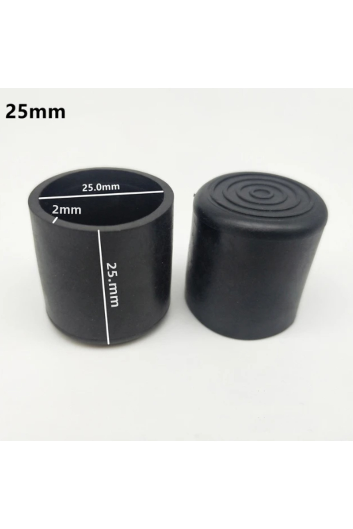 Choice-16 Pcs 25mm 8/16pcs Chair Leg Caps Rubber Feet Protector Pads Furniture Table Covers Socks Plugs Cov 1