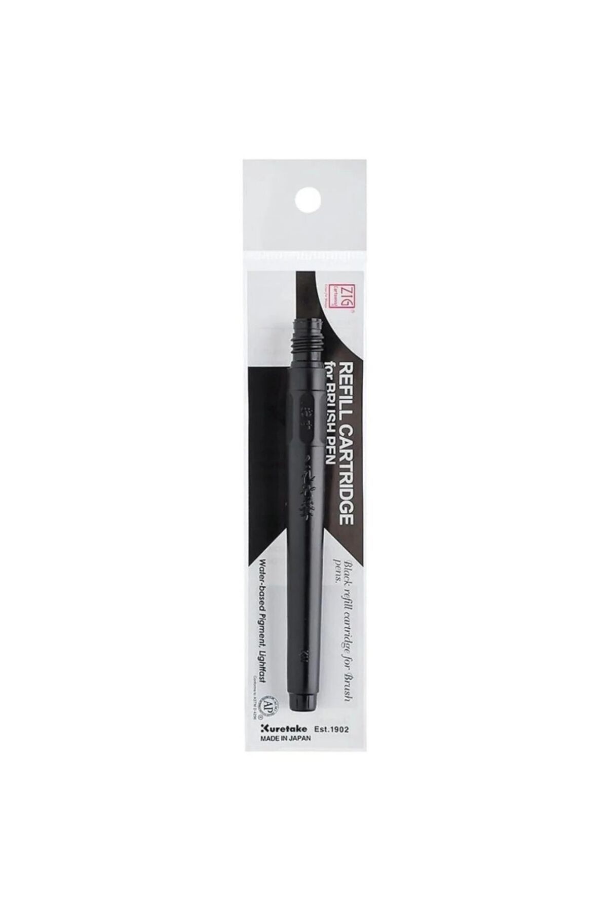 Zig Kuretake Cartoonist Brush Pen Refill Black
