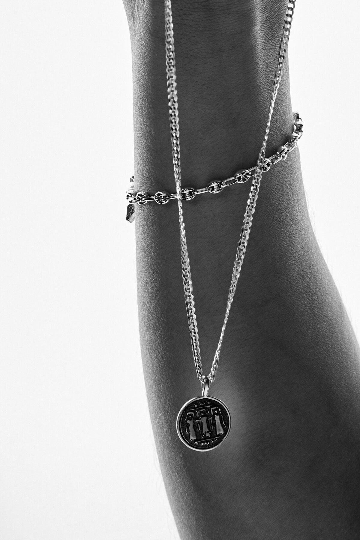 Ricco Jewellery 925 Ayar Gümüş Omonoia İlk Evlilik Töreni Pres Gurmet Kolye