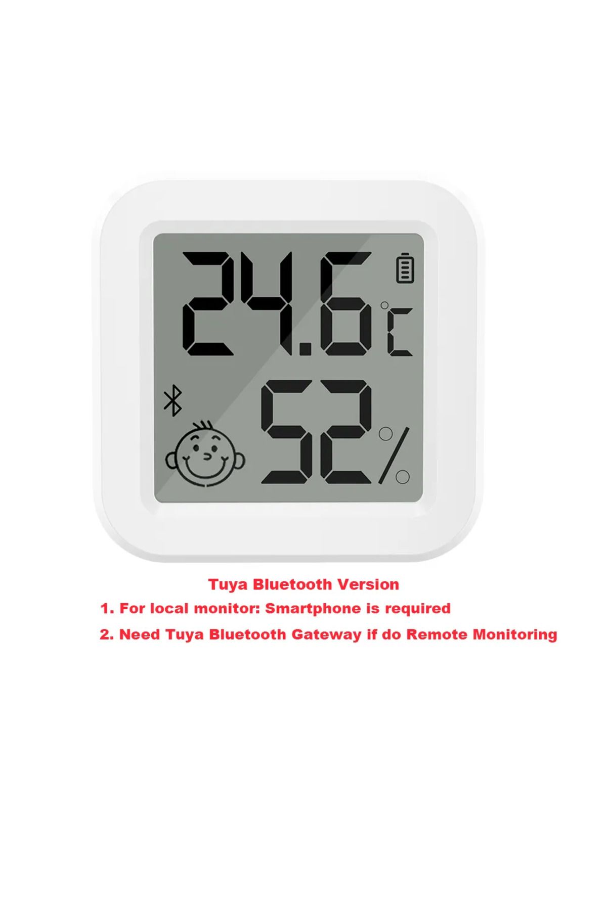 Choice-THB1 Newest Tuya Bluetooth Temperature Humidity Sensor LCD Thermometer Mini Smart Electric Hygromete 1