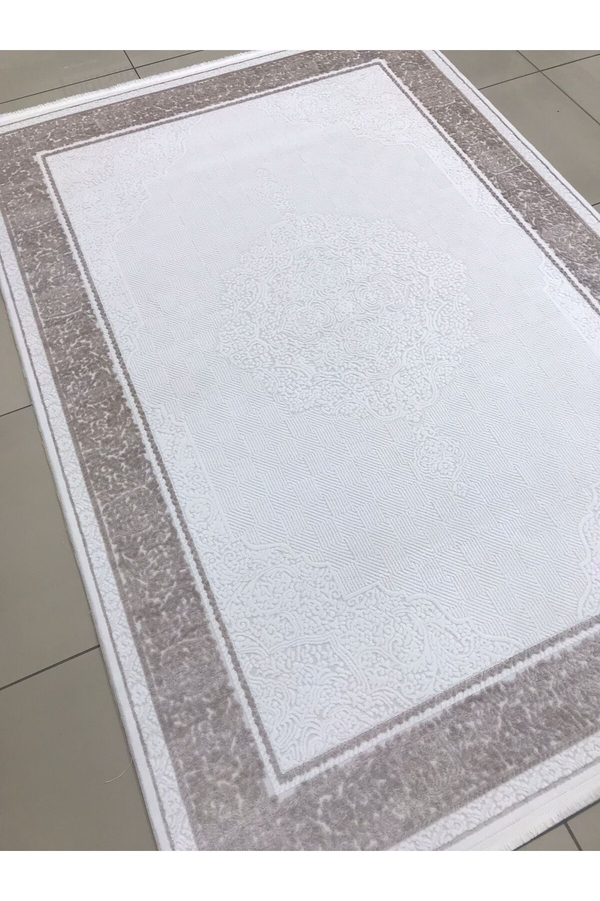 padişah halı ESSENCE 73394 070 KREM KAHVE