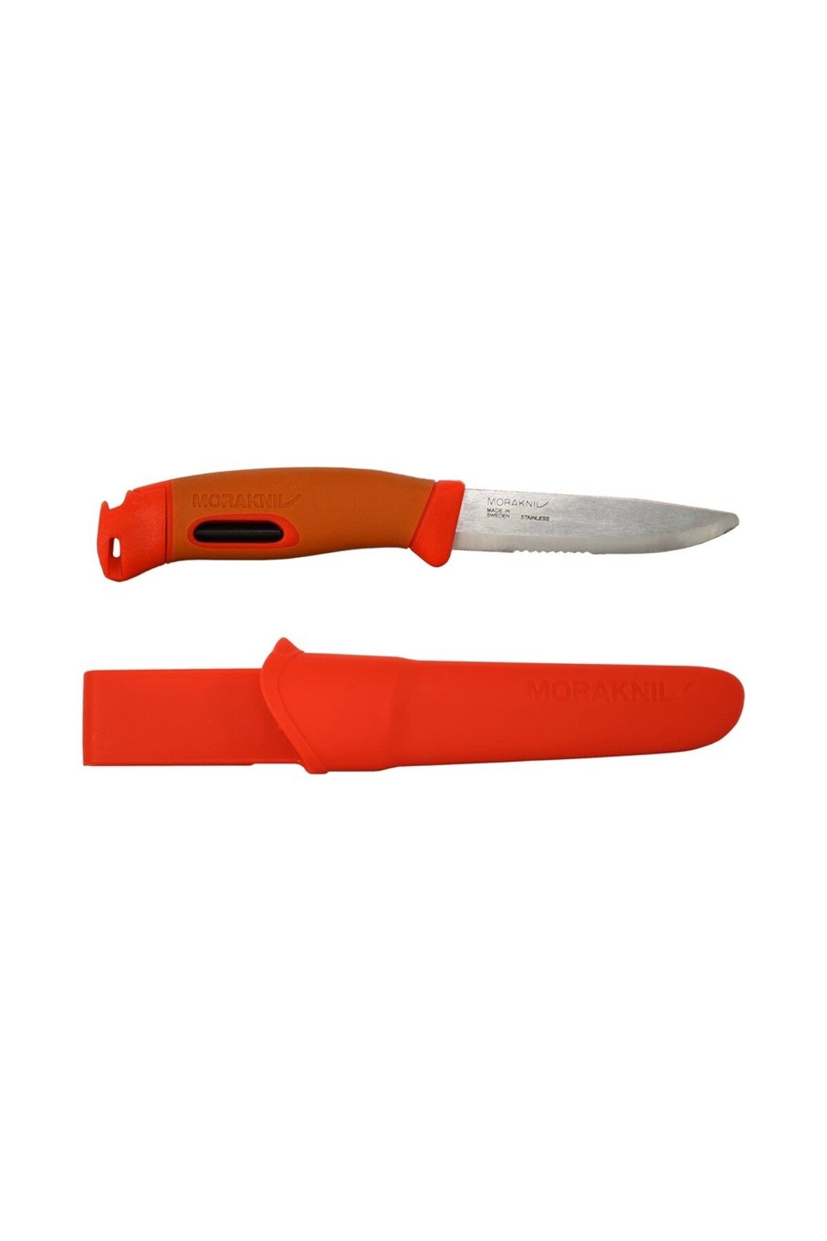 Morakniv Companion Spark Emergency (S) Hi-Vis Red/Burnt Orange -Mora Bıçak-