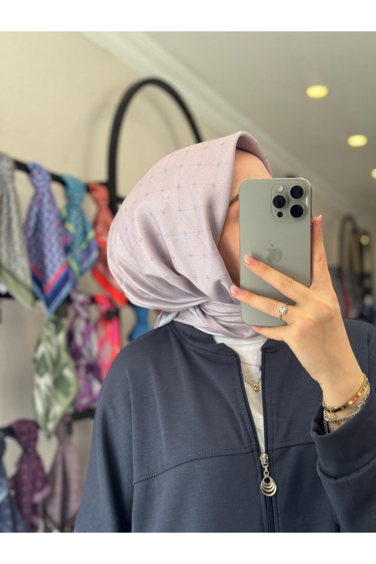 MONOOR YONCA DESEN SOFT EŞARP