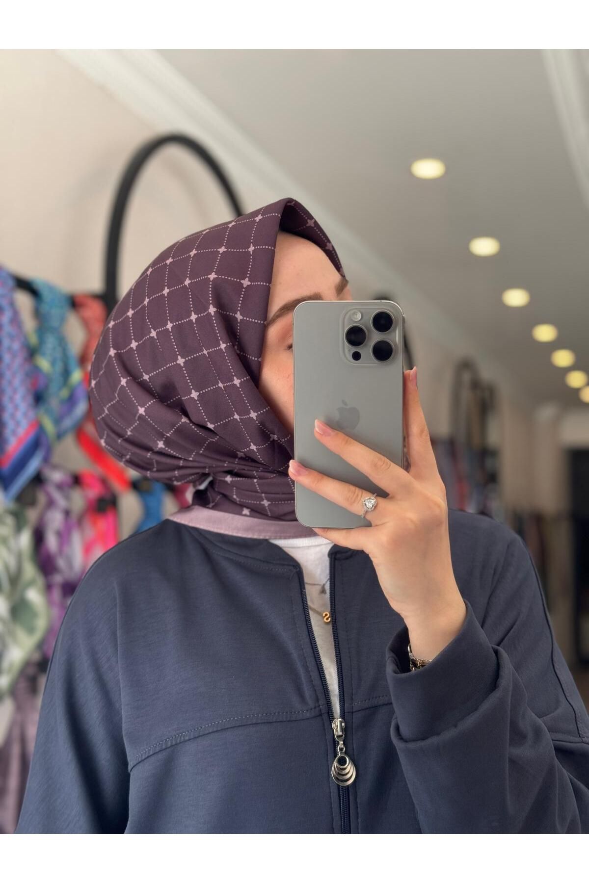 MONOOR YONCA DESEN SOFT EŞARP