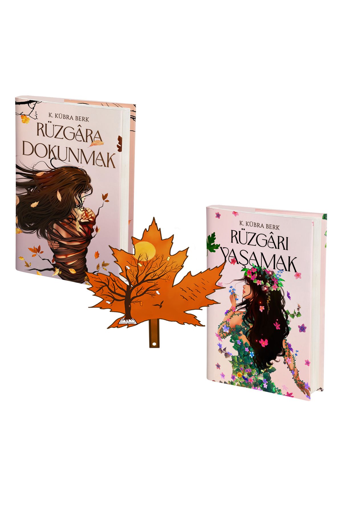 Artemis Yayınları K.Kübra Berk -operatöre bağlanıyor yazarı- ciltli- Rüzgarı Yaşamak ve Rüzgara Dokunmak -kitap ayracı