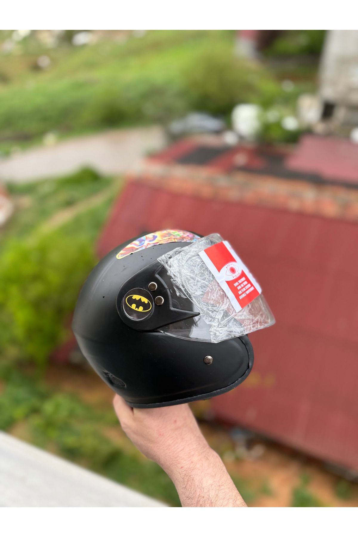 OKYANUSMOTO Çocuk kaskı bisiklet kaskı 2.5 yaş