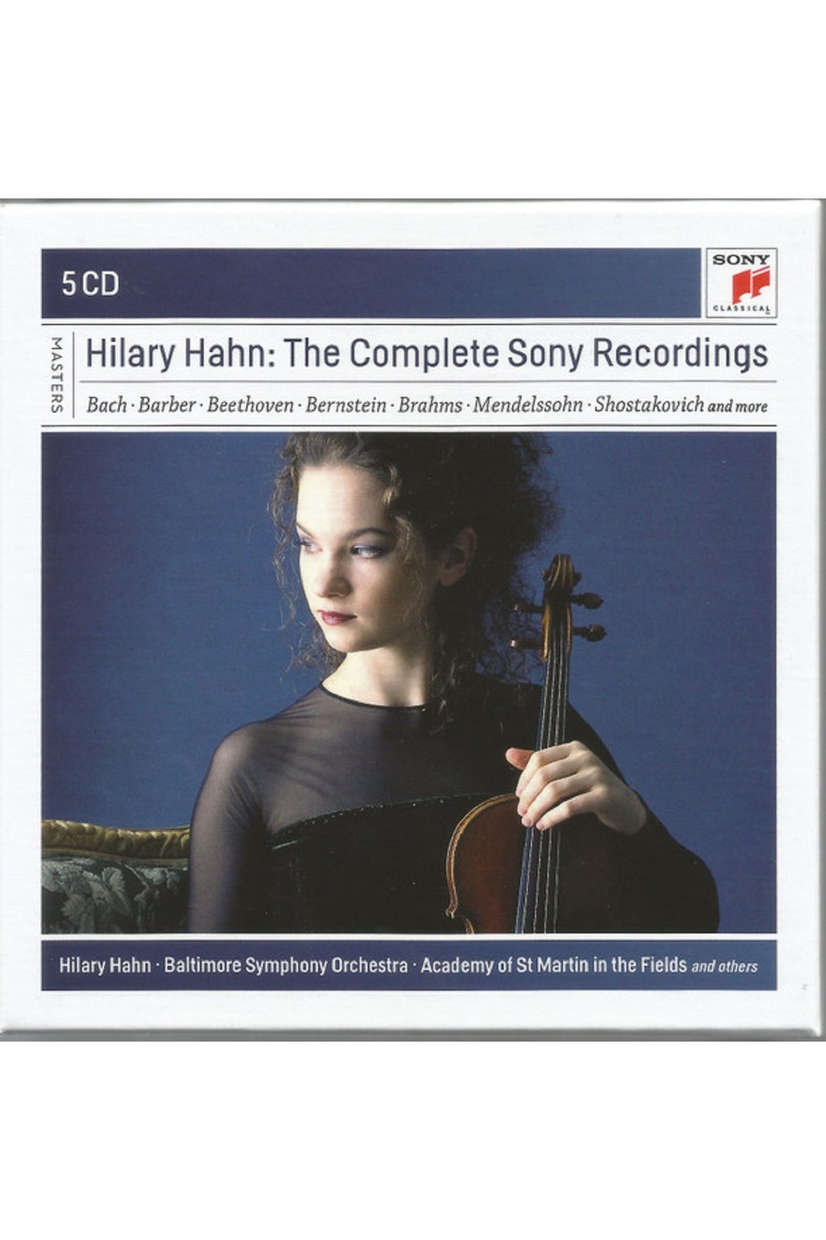 Sony Music CD - HILARY HAHN - THE COMPLETE SONY RECORDINGS (5CD)