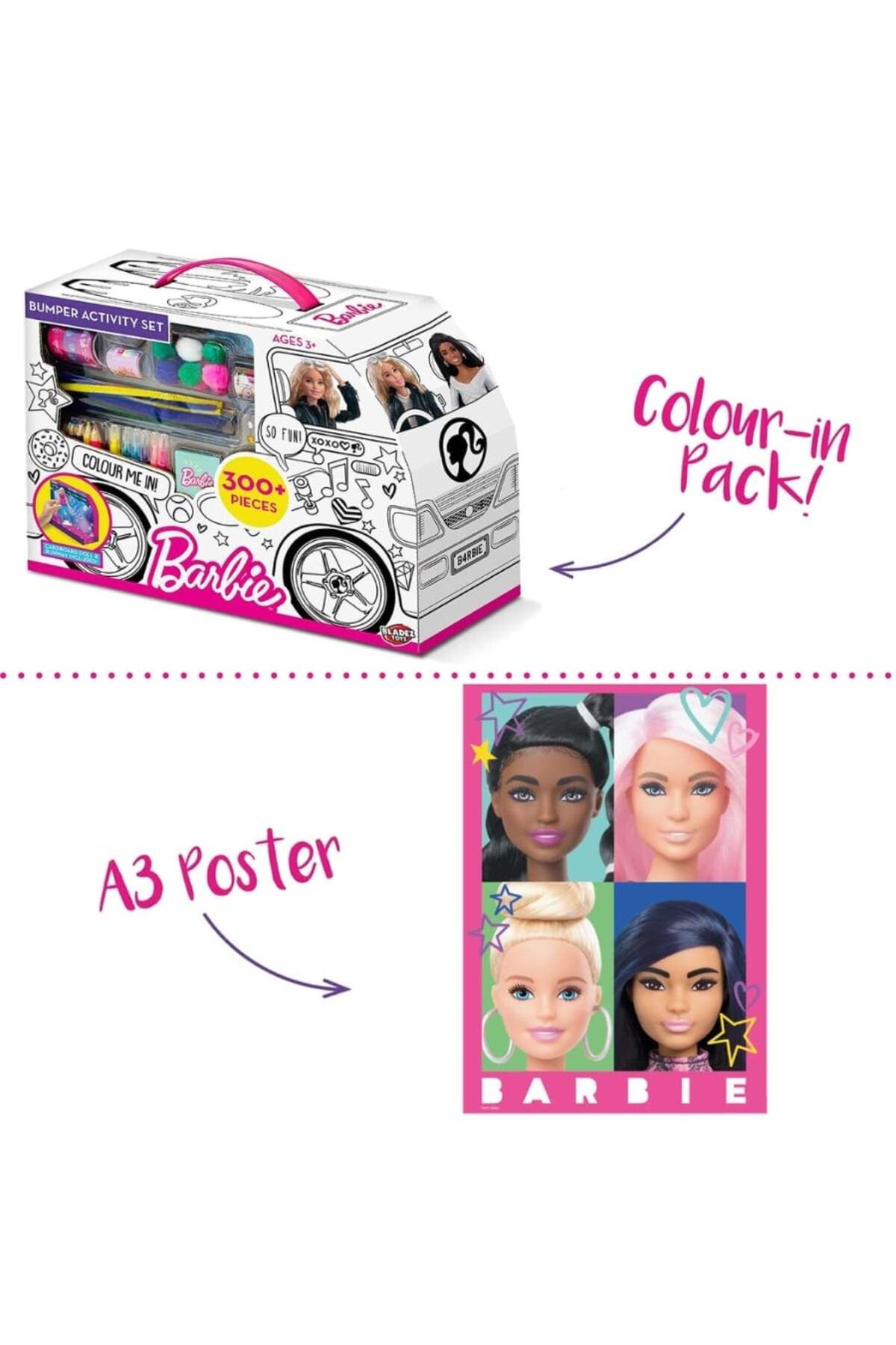Mondo-Creative Set Build and Customize Your Own Bus for Dolls, 300 pieces, 4+ years 2