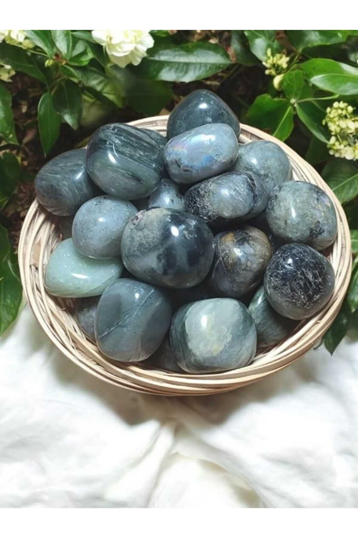 SerenityHaven Labradorit Doğal Taş Tımbıl