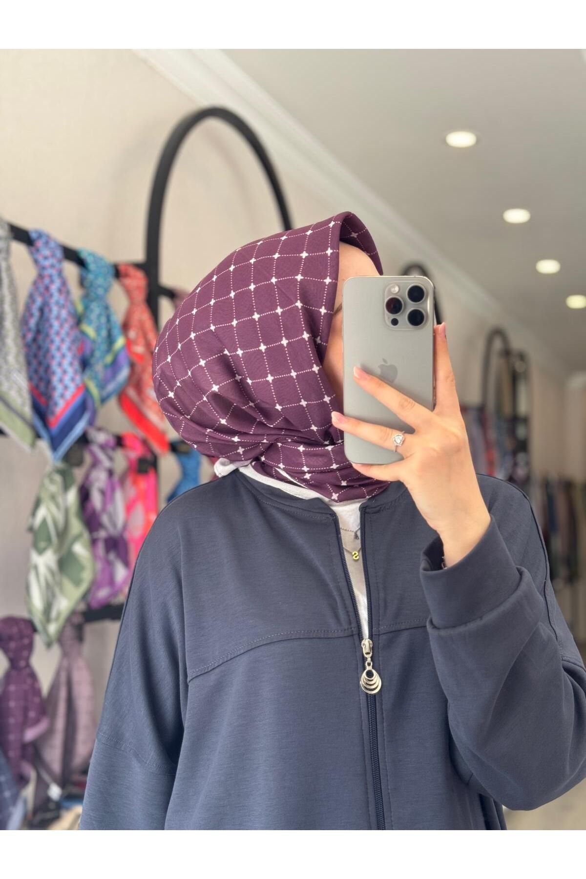 MONOOR YONCA DESEN SOFT EŞARP