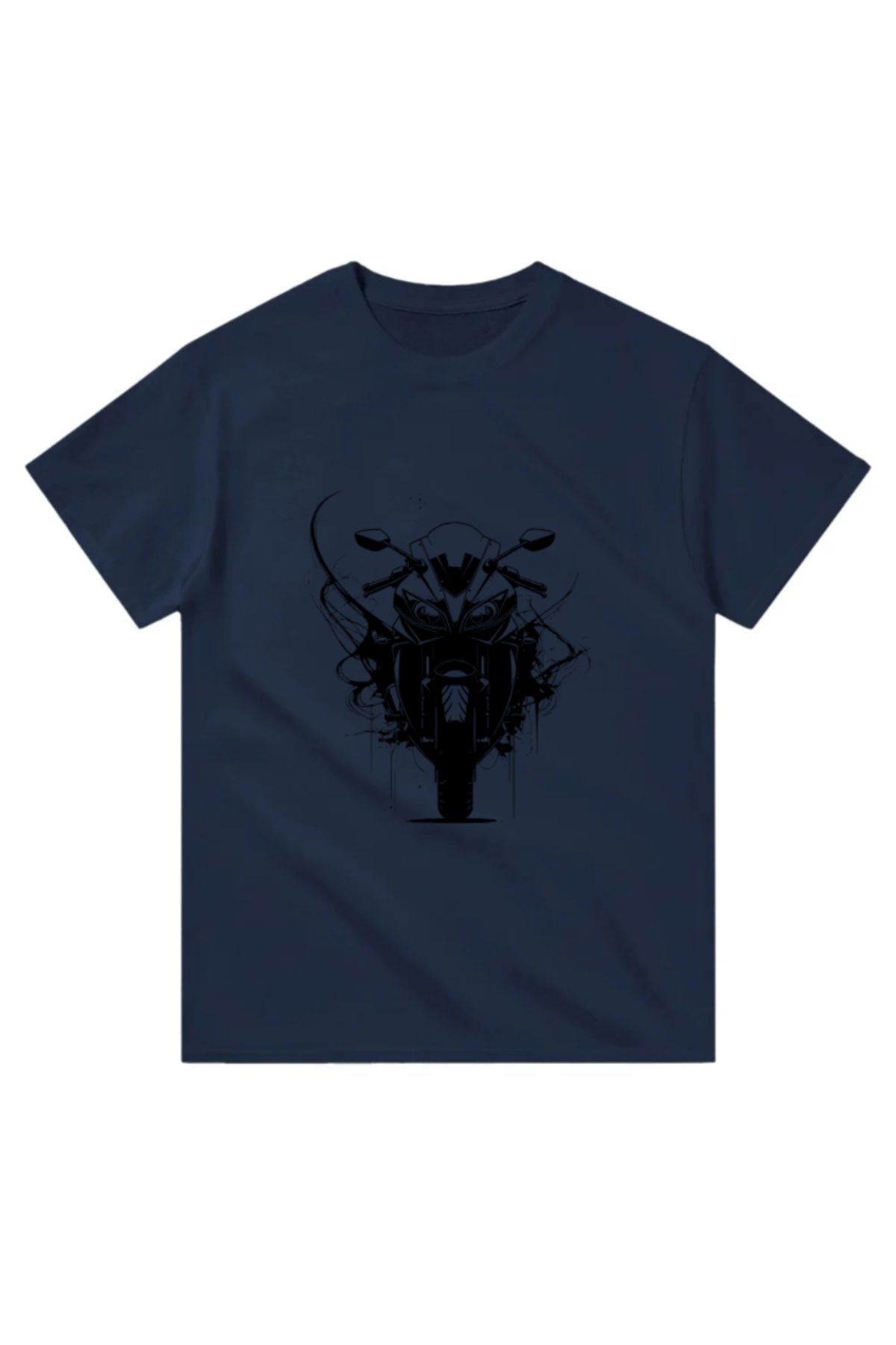 Yeta Motorcu Tişörtü - Motosiklet Desenli Tshirt