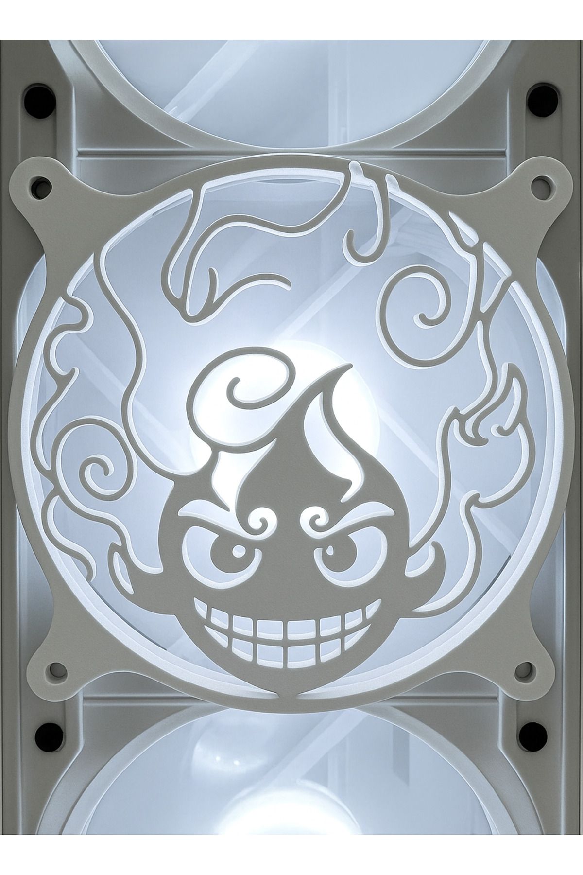 EmAy3d One Piece Luffy Gear 120mm Oyun Pc Aksesuarı, Masaüstü Bilgisayar Fan Kapağı
