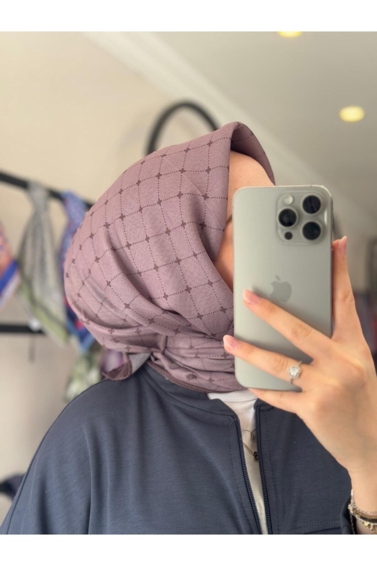 MONOOR YONCA DESEN SOFT EŞARP