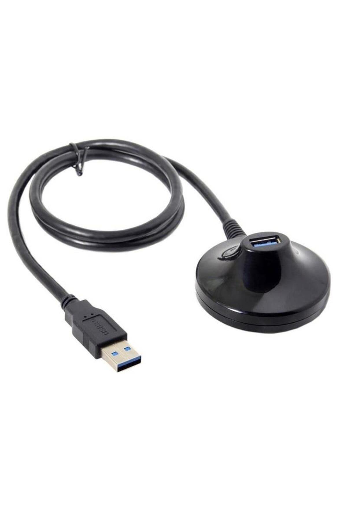 Temiz Pazar 5255 Usb 3.0 Standlı Dişi Erkek Uzatma Kablosu 1 Metre