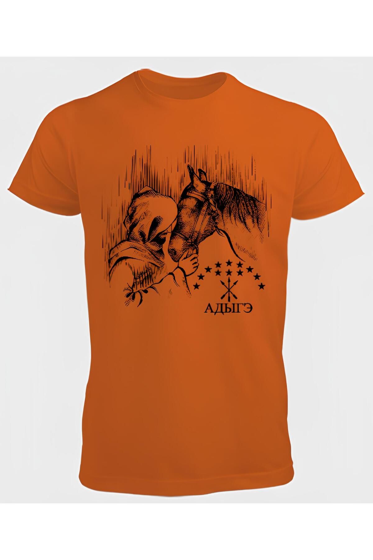 Butik Abrek Baskılı Erkek T shirt
