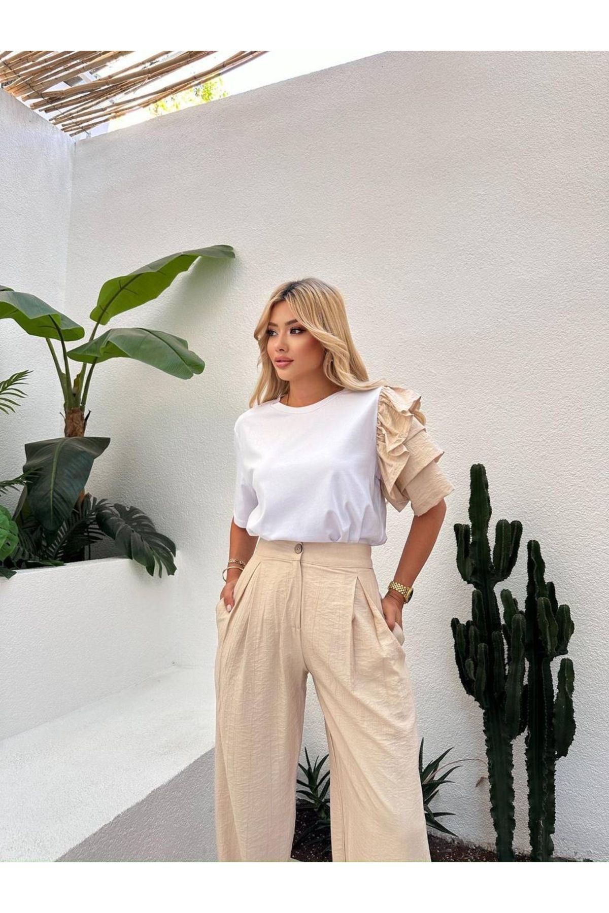 lolaa butik Keten takım