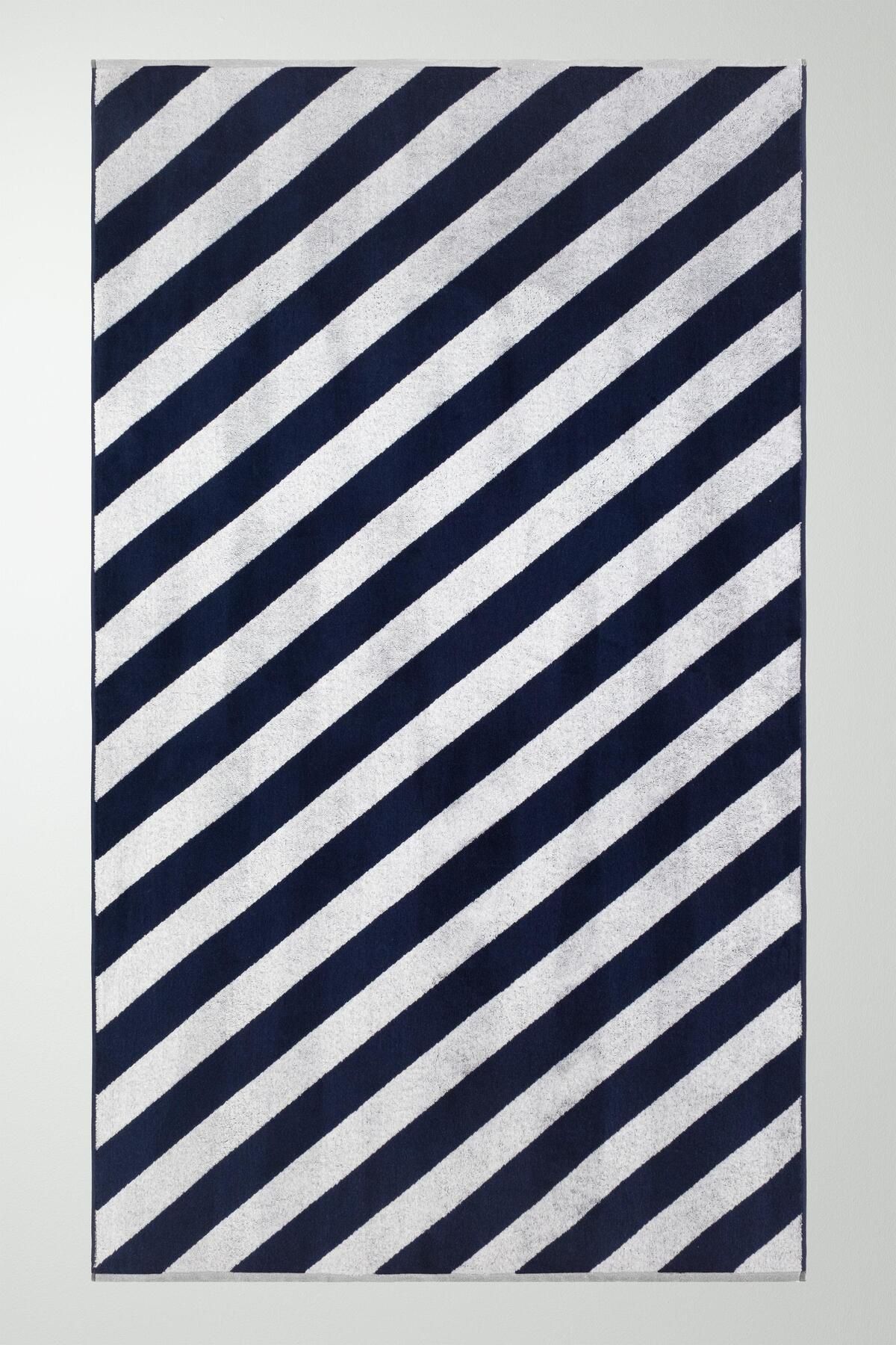 COTTONMANIA Ventus -100x180 cm Plaj Havlusu Premium Plaj Havlusu