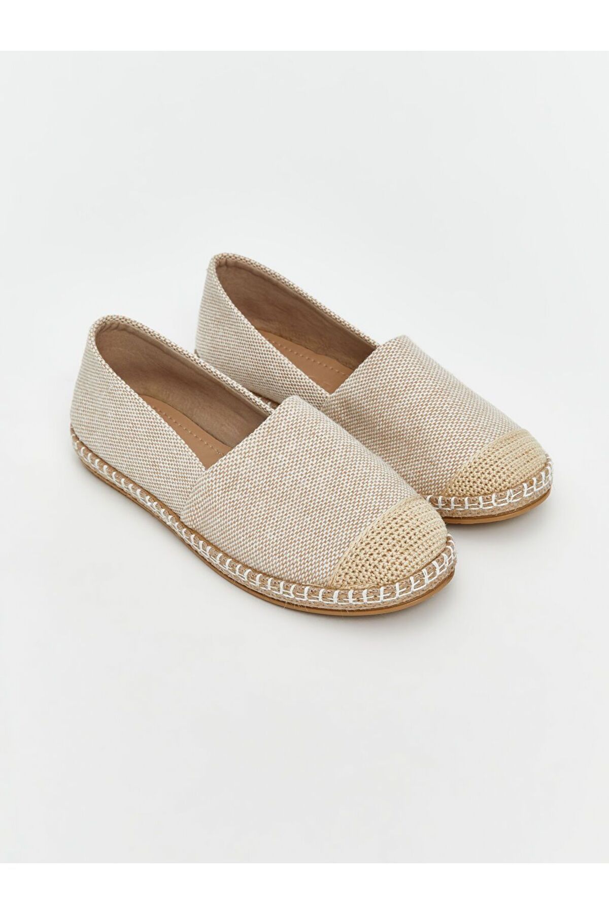 LC Waikiki KOOR Kadın Hasır Espadril Ayakkabı