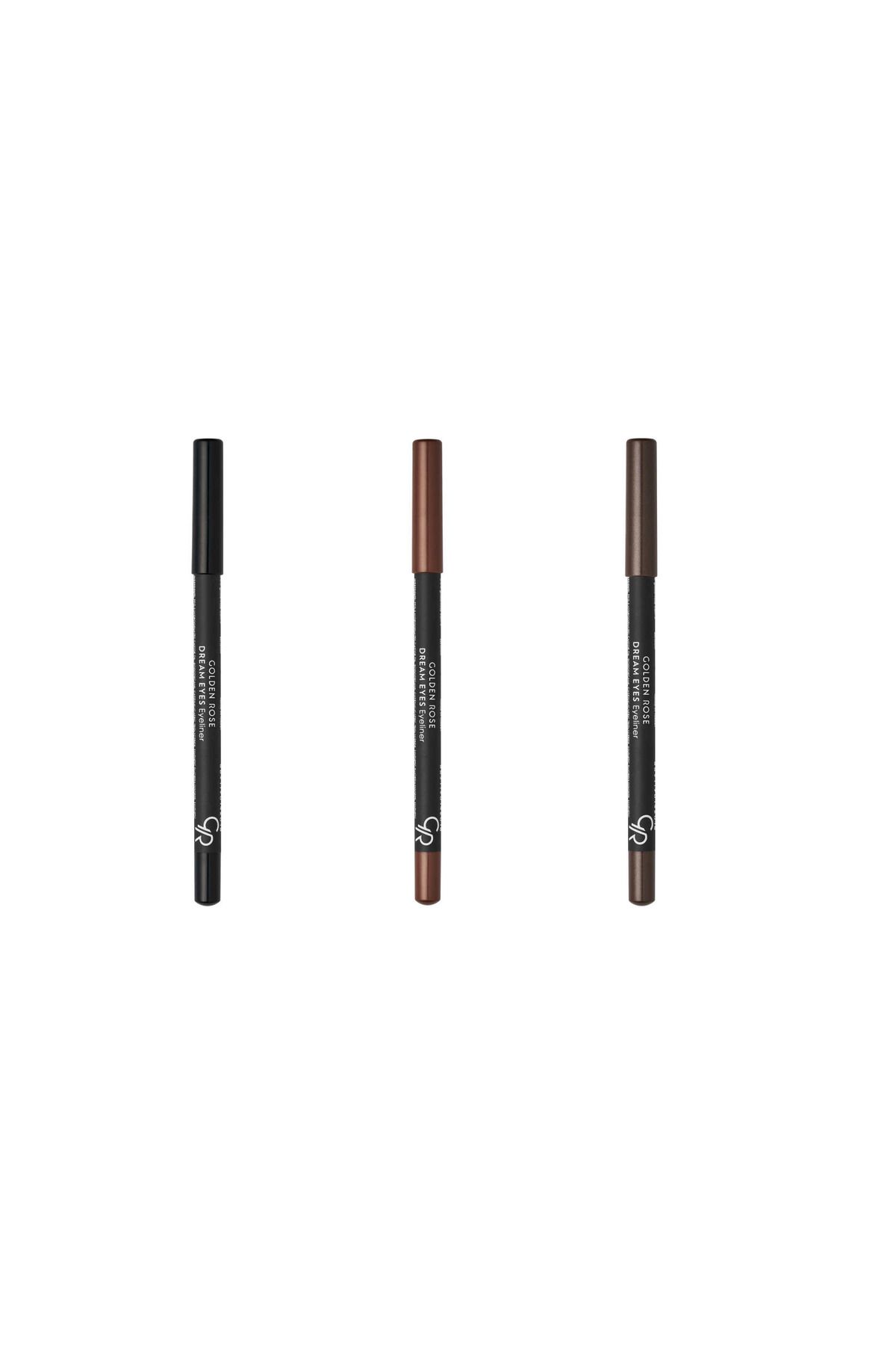 Golden Rose Dream Eyes Eyeliner No:401-409-410 Göz Kalemi Seti