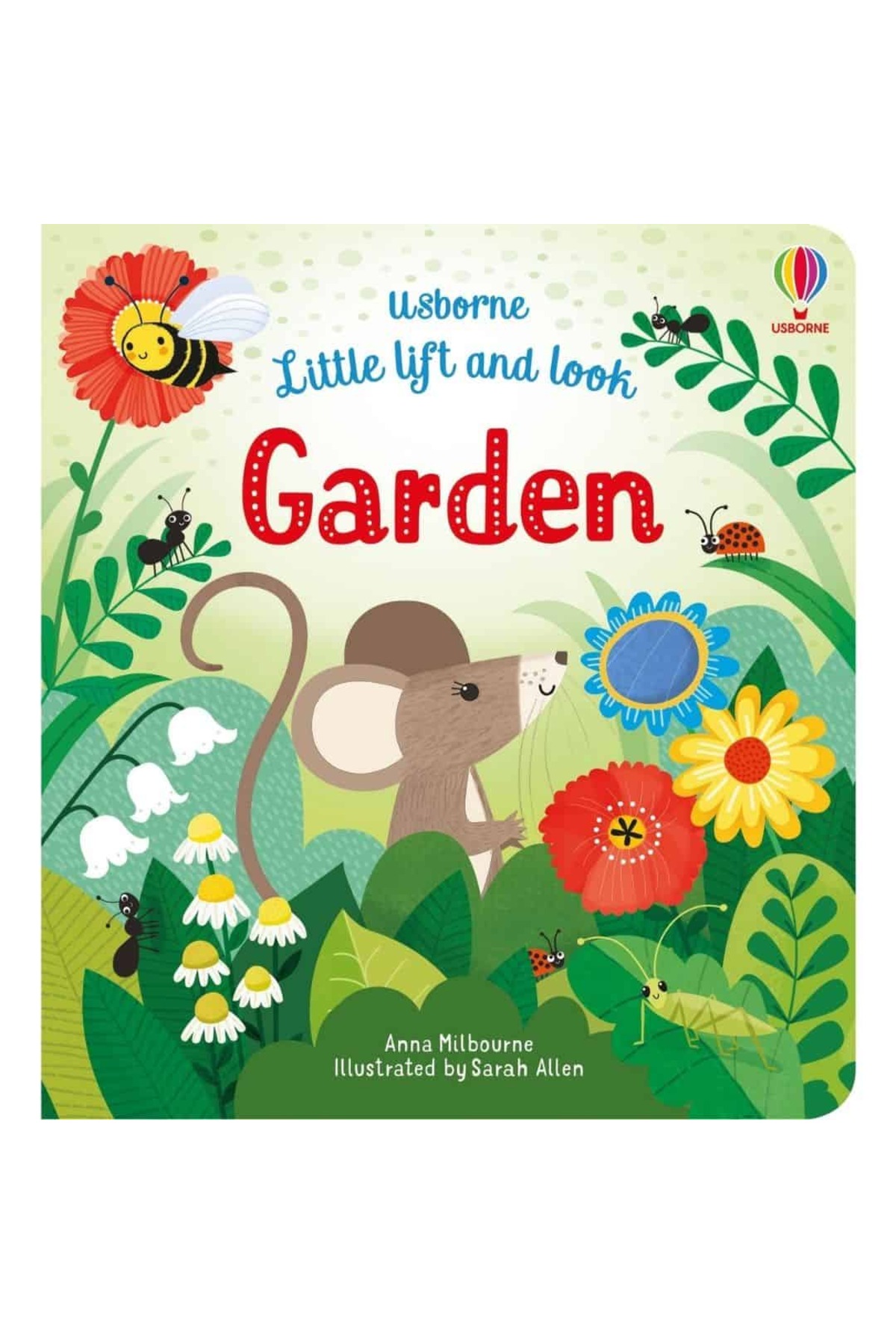 Usborne Παιδικό βιβλίο - Μικρός κήπος "Little Lift and Look"