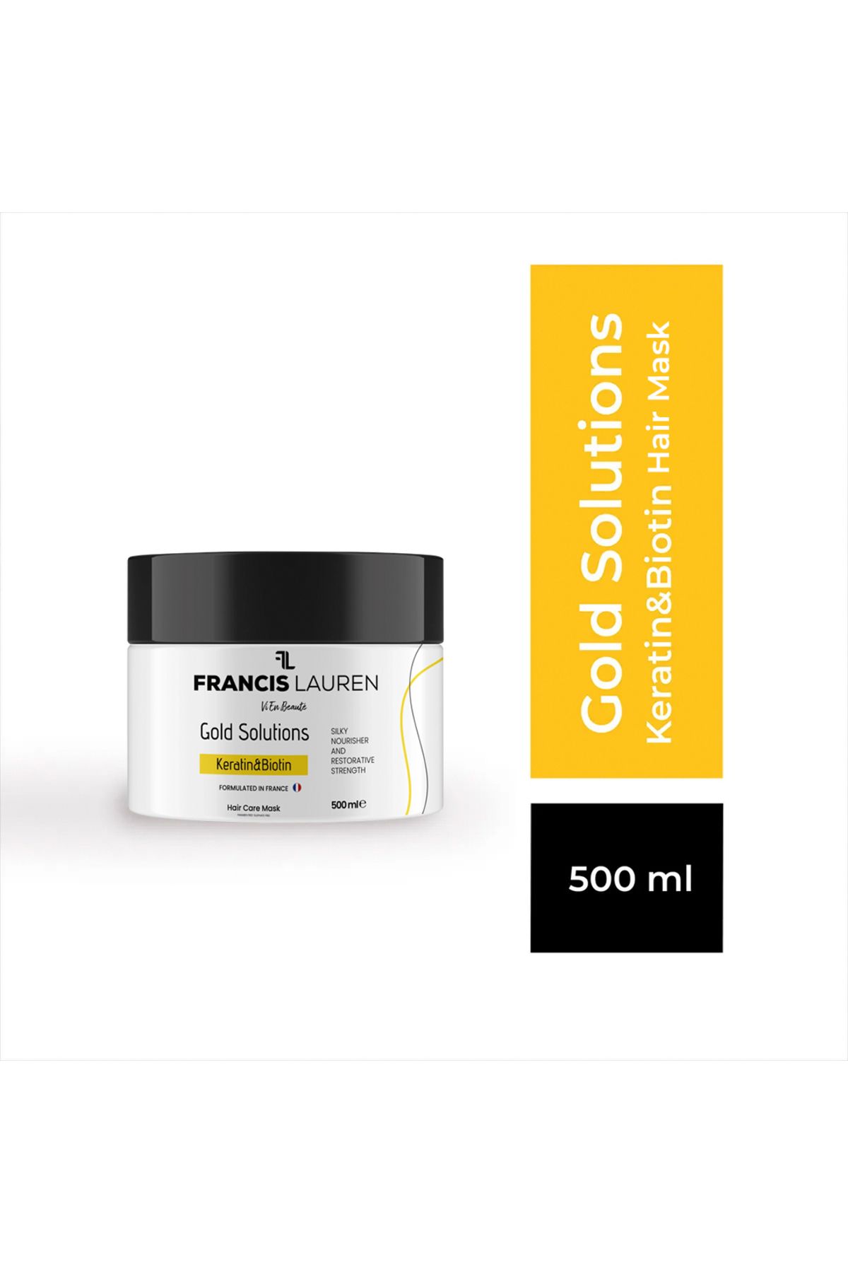 Francis Lauren Gold Solutions Keratin & Biotin Saç Bakım Maskesi