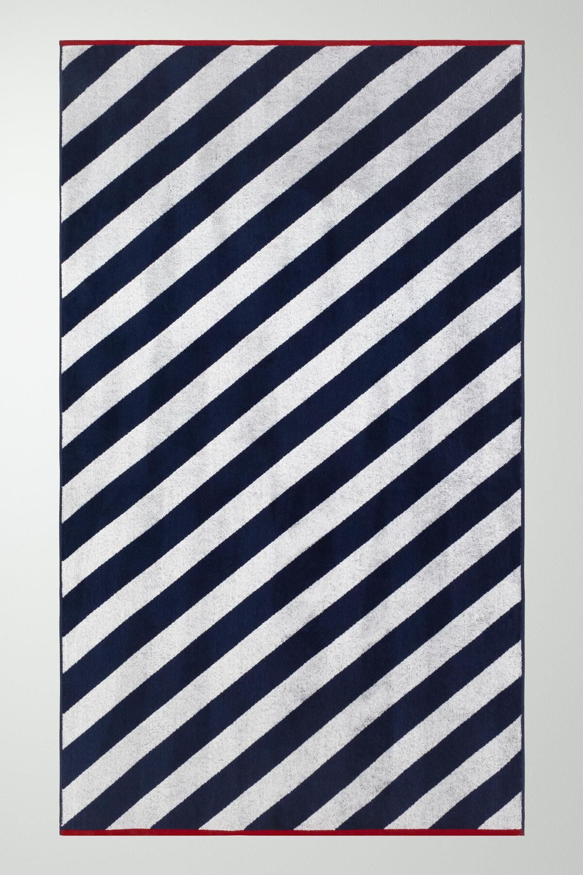 COTTONMANIA Ventus Sunset -100x180 cm Plaj Havlusu Premium Plaj Havlusu