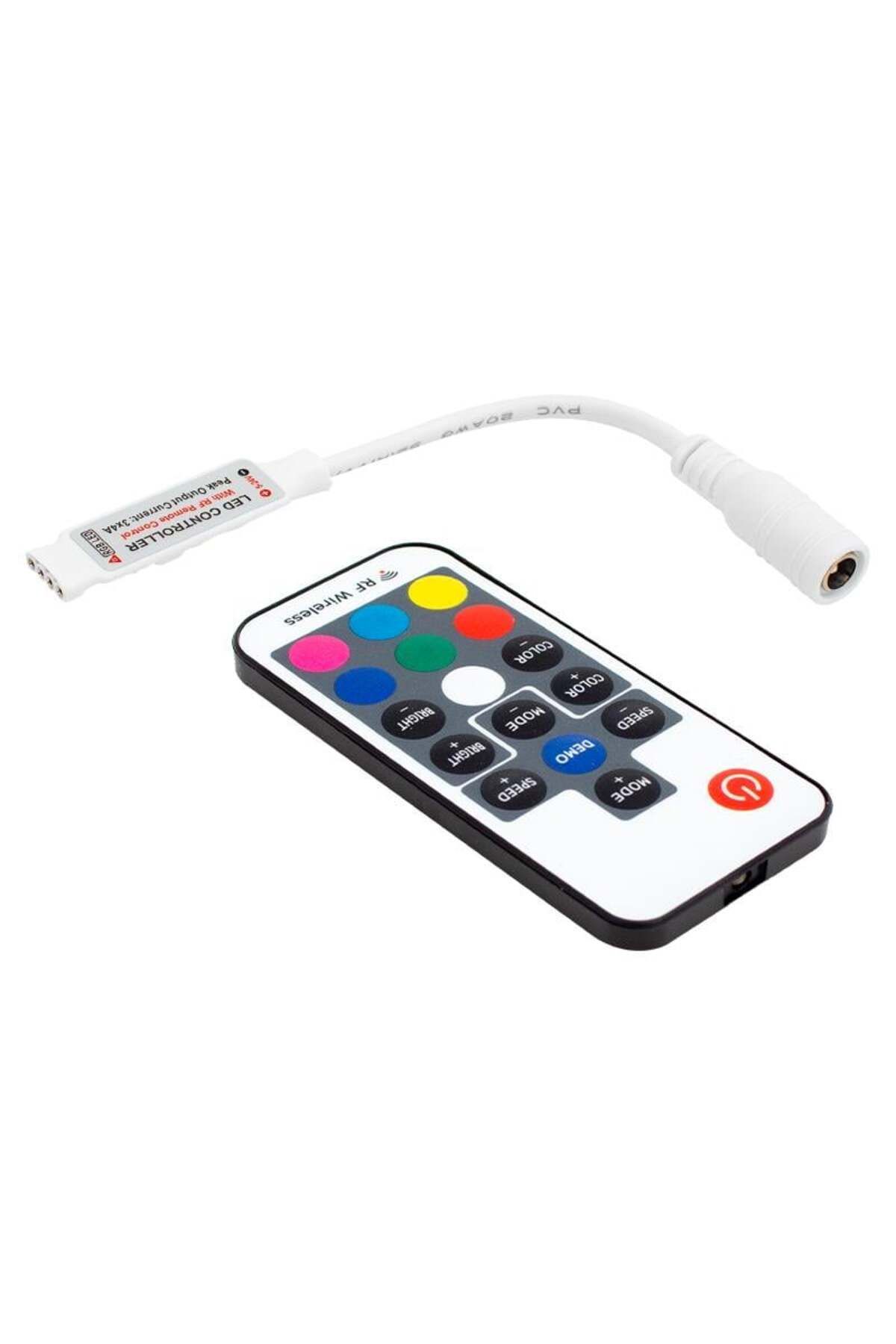 Powermaster 12 Volt RF Küçük Modüllü Uzak Mesafe Algılamalı Led Kontrol Cihazı
