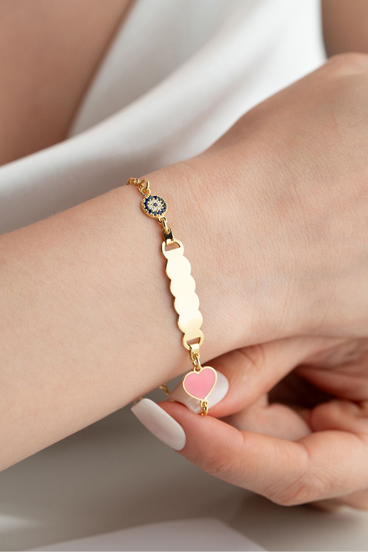 Silvano Jewelry 925 Ayar Gümüş Çocuk Bileklik