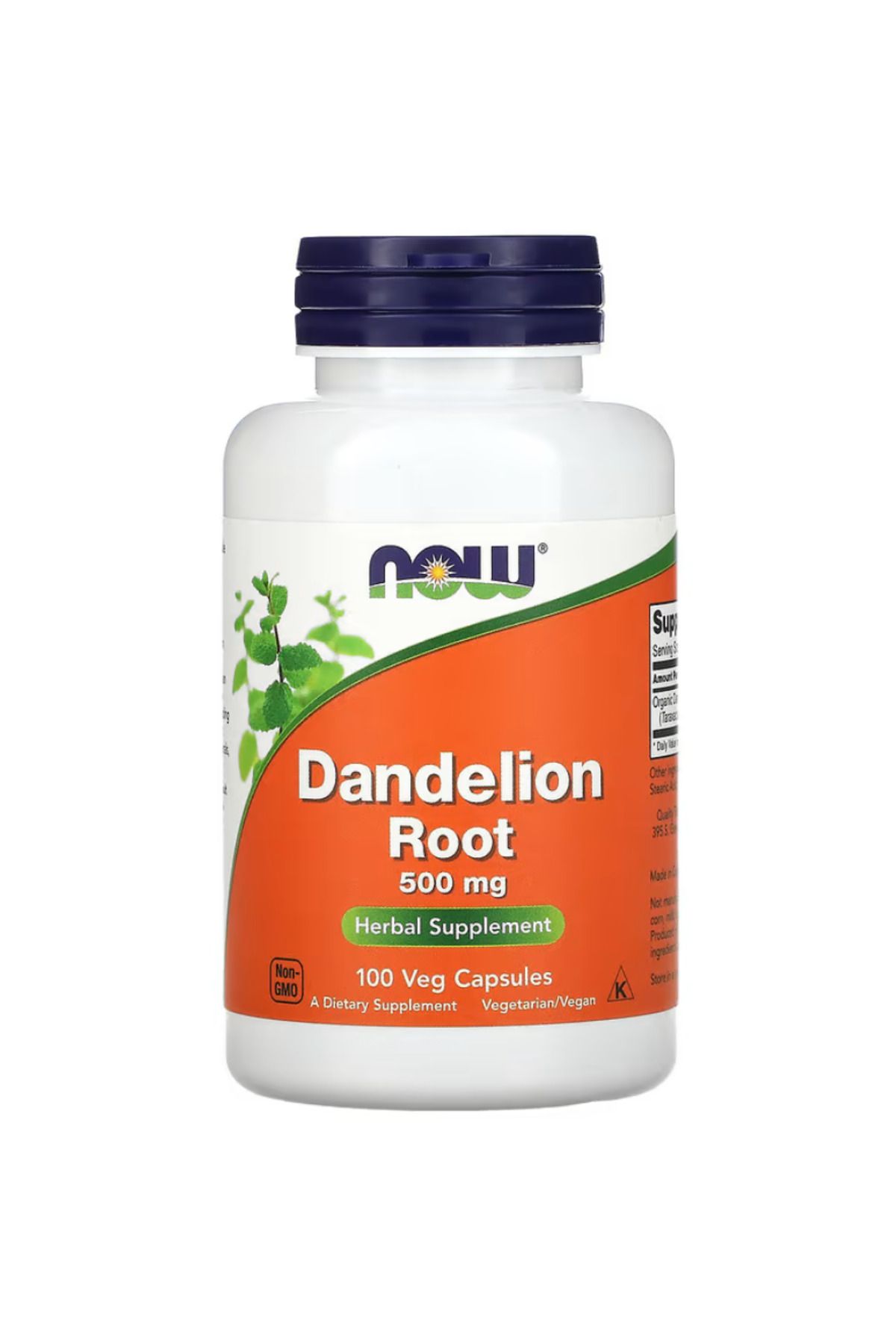 Now Foods , Dandelion Root, 500 mg, 100 Veg Capsules