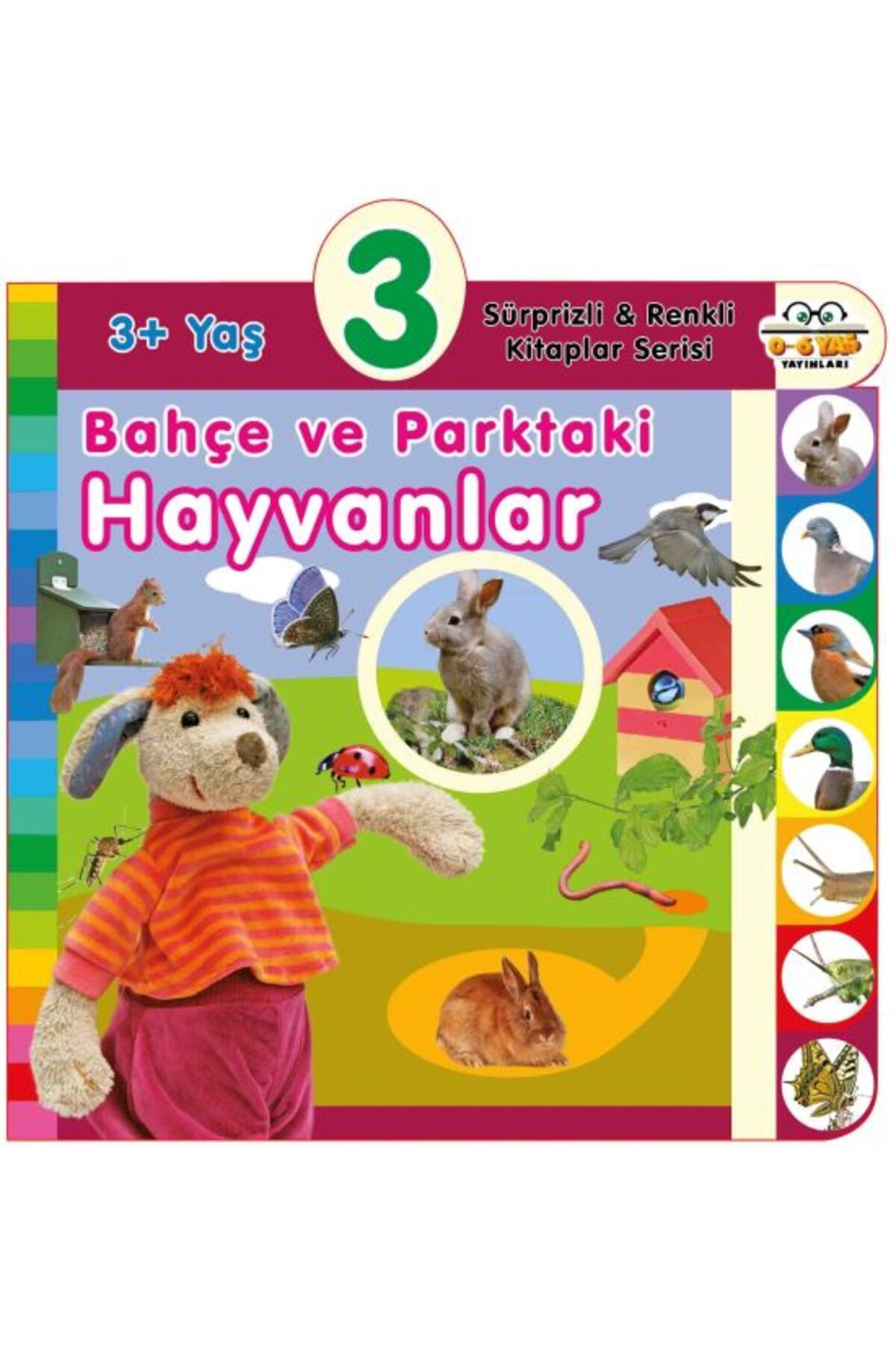 0-6 Yaş Yayınları Bahçe ve Parktaki Hayvanlar (3+Yaş)